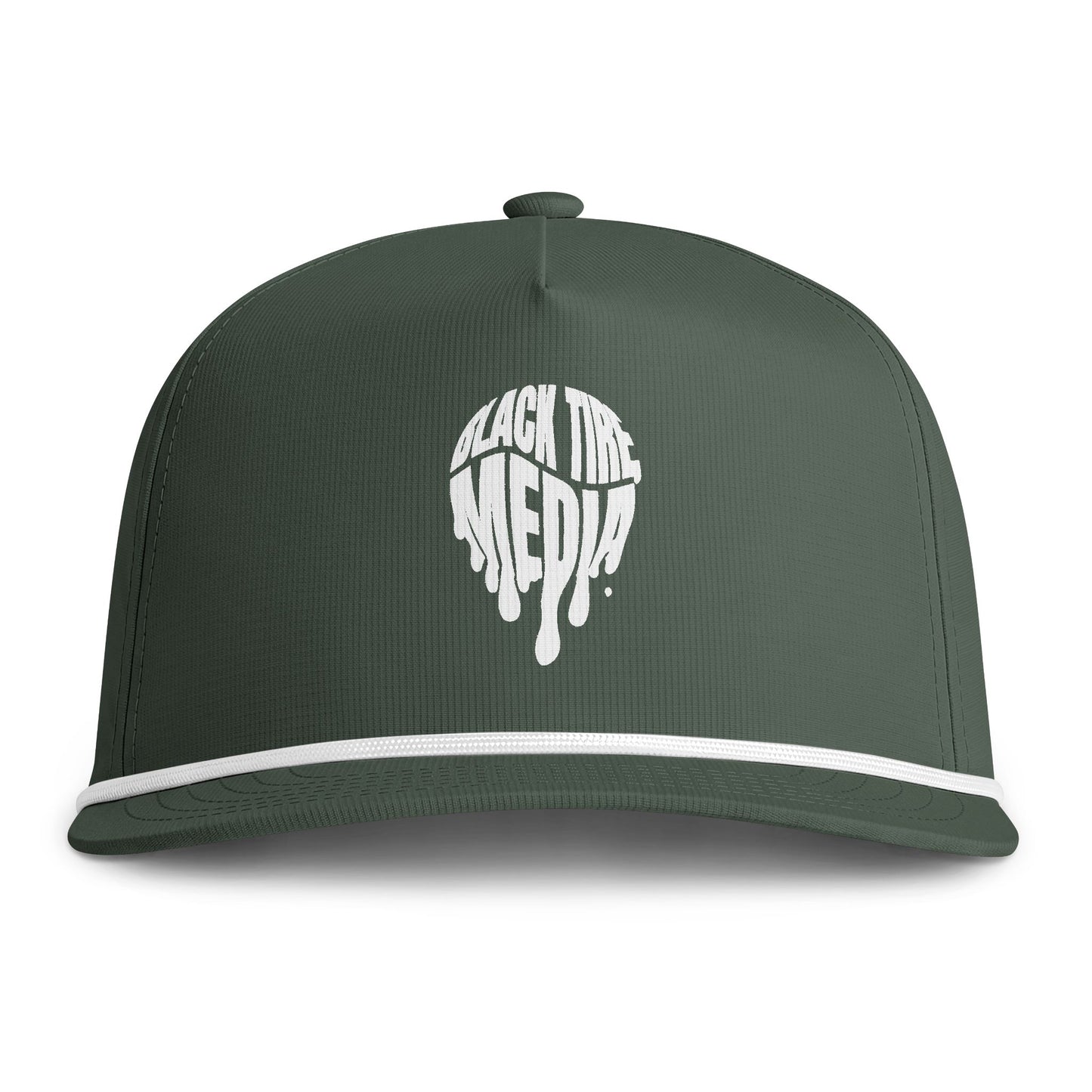 Black Tire Media Signature Logo Hat | Premium Embroidered Cap