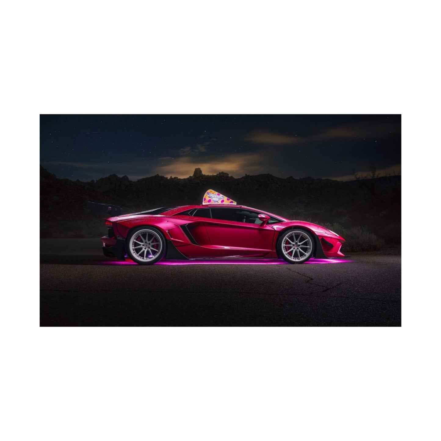 Midnight Pizza Run | Stradman's Aventador