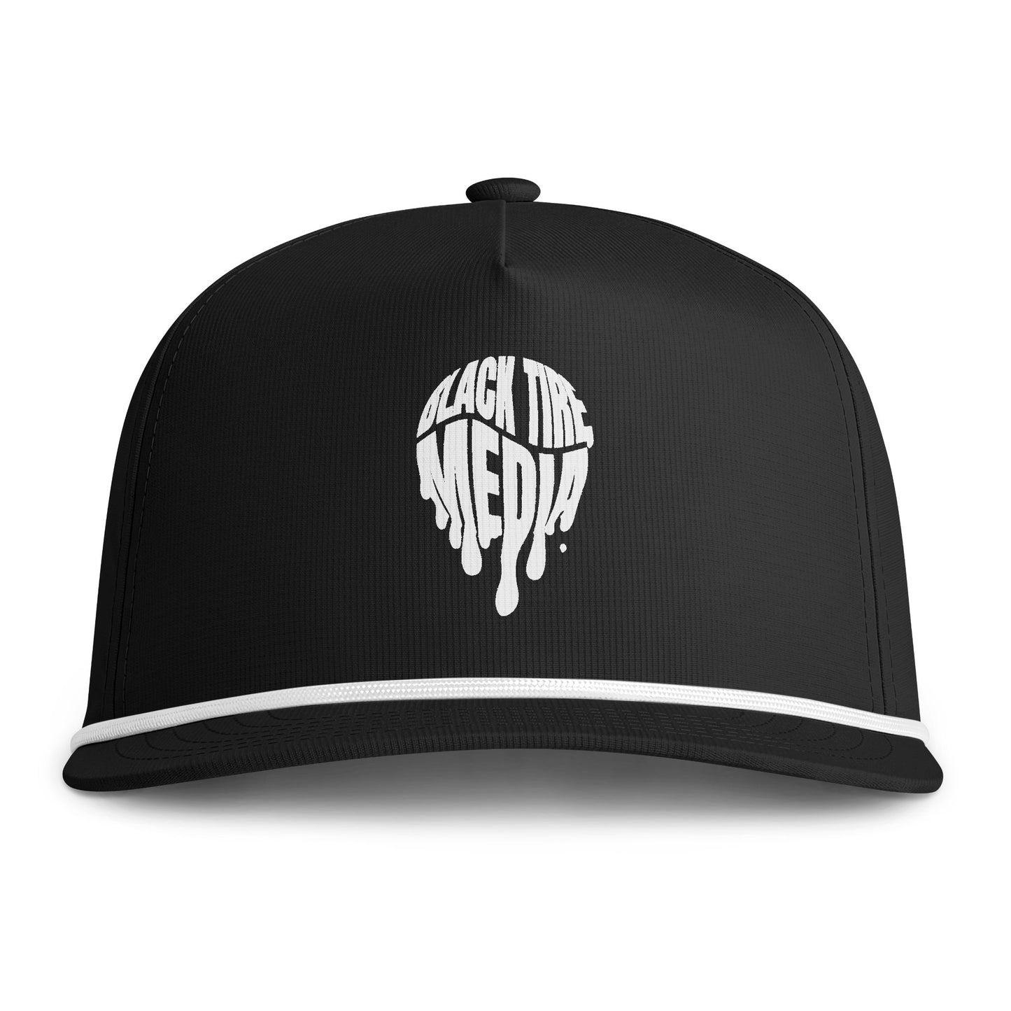 Black Tire Media Signature Logo Hat | Premium Embroidered Cap