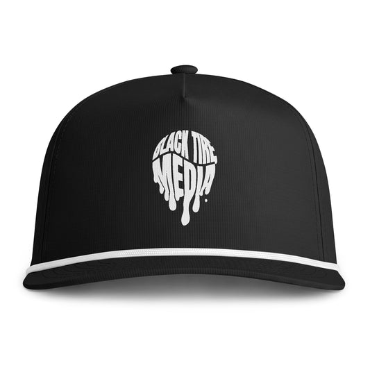 Black Tire Media Signature Logo Hat | Premium Embroidered Cap