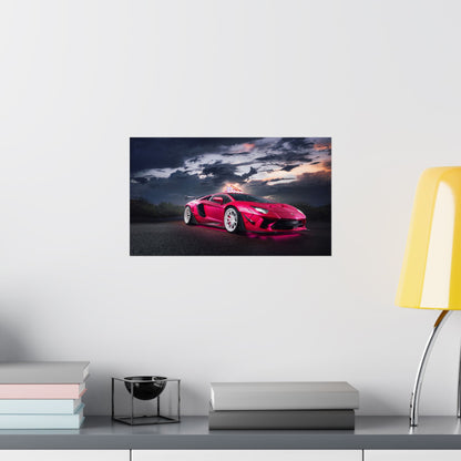 Stradman's Pink Aventador | Storm Night Edition