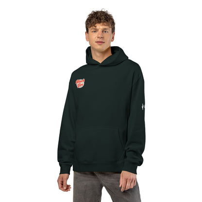 Black Tire Globe Hoodie | Premium AS Colour Mid-Weight Pullover