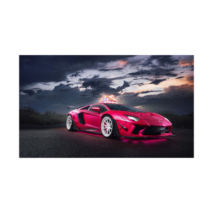 Stradman's Pink Aventador | Storm Night Edition