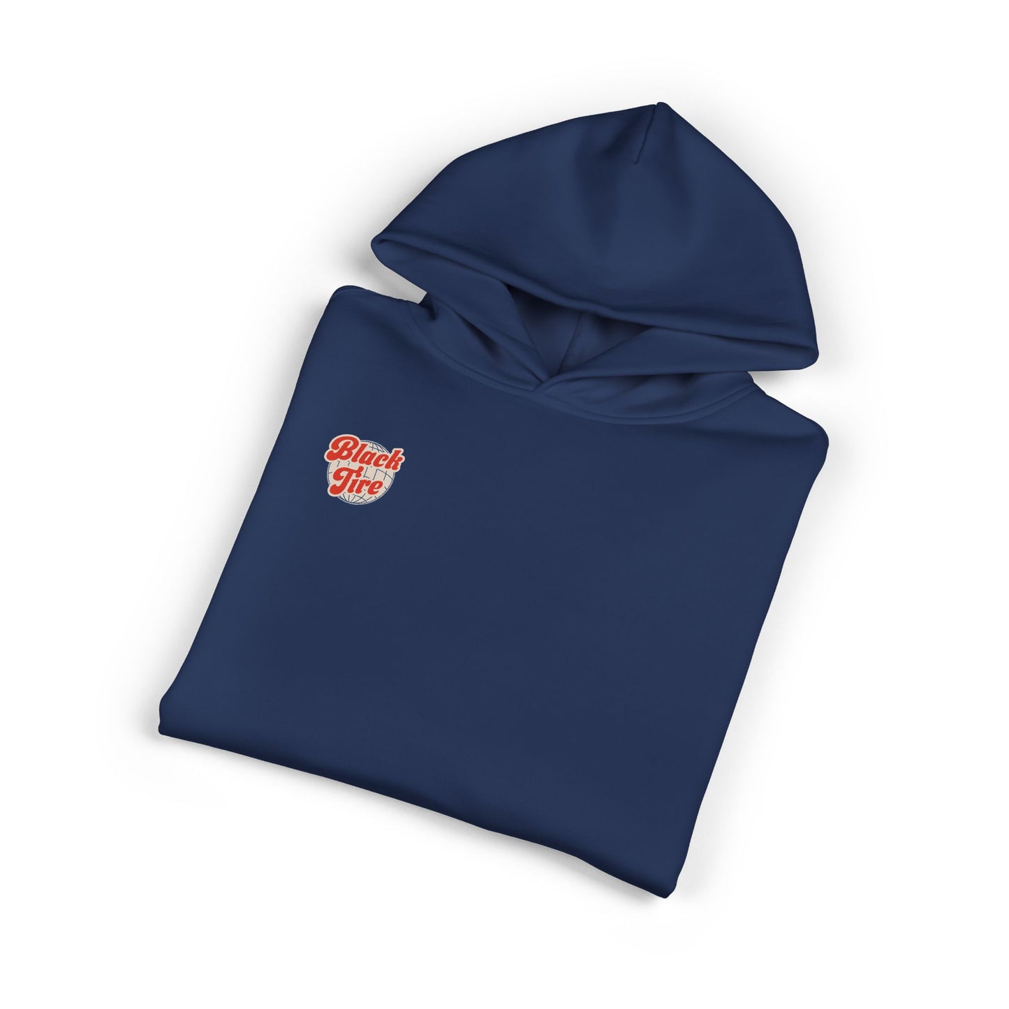 Black Tire Globe Hoodie | Premium AS Colour Mid-Weight Pullover