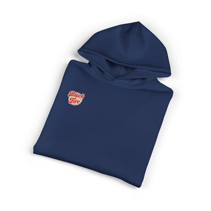 Black Tire Globe Hoodie | Premium AS Colour Mid-Weight Pullover