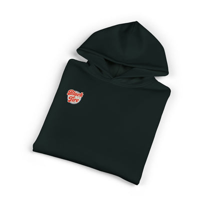 Black Tire Globe Hoodie | Premium AS Colour Mid-Weight Pullover